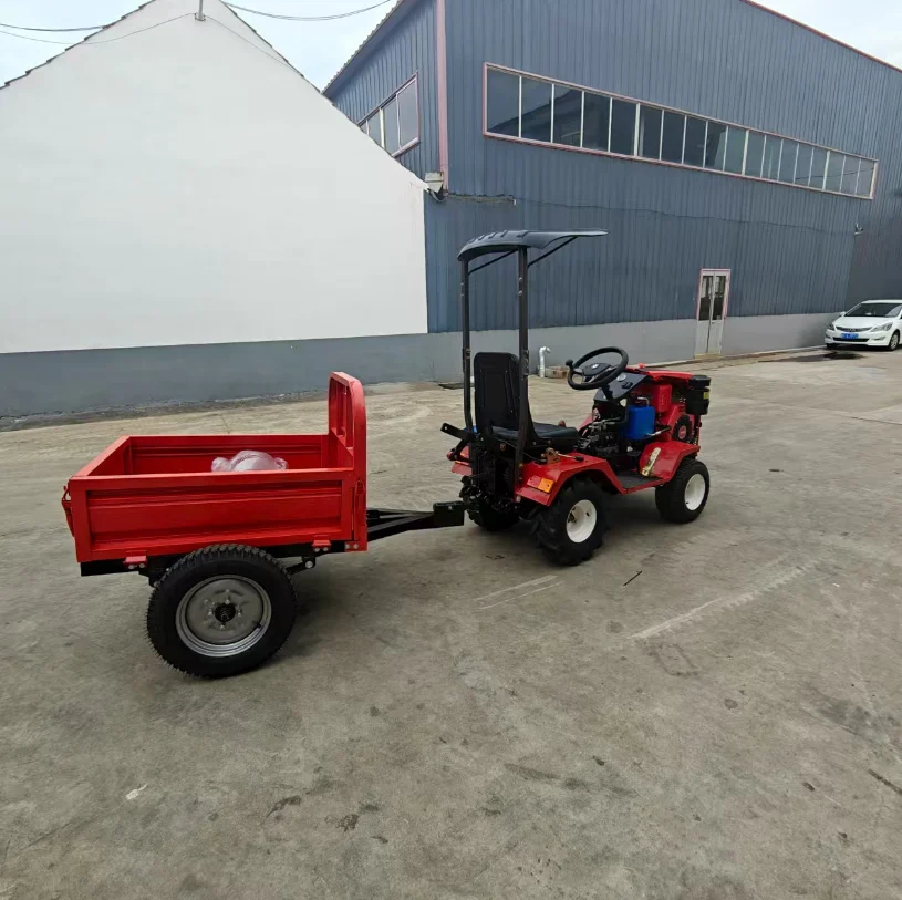 15馬力~80馬力ディーゼルミニホイールトラクター、四輪農業 - Farming Pump For Agriculture のレビューと価格