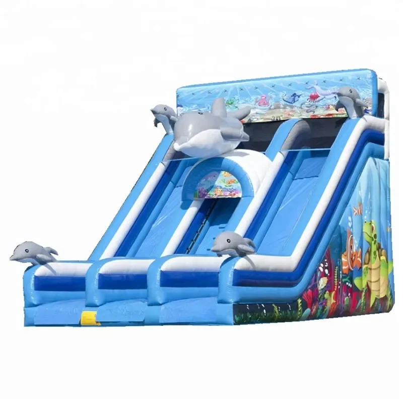 Cheap Commercial Use Adult Children Inflatable Marine Slide