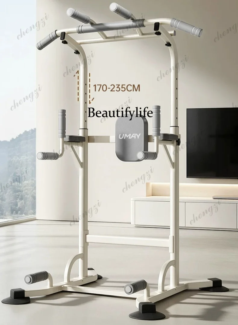 Floor horizontal bar household indoor pull-up device No punching Thickened steel pipe Multifunctional family fitness rack