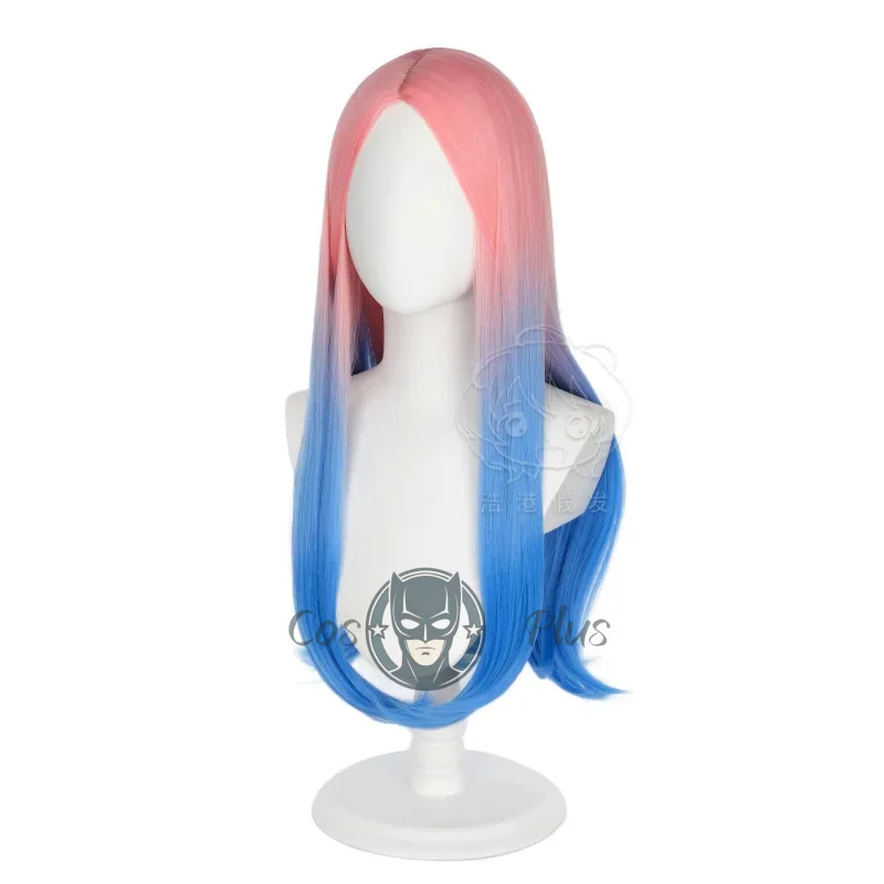 Pelucas de Cosplay de Anime Alien Stage Mizi de 70cm de largo para mujer, peluca de disfraz de Mizi para fiesta, pelo sintético resistente al calor, cuero cabelludo simulado + gorro de peluca