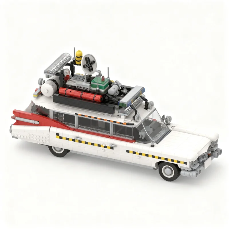 3249pcs MOC Ghostbusters ECTO-1A Model Christmas Gift Decorative Interior Decoration Craft Home Decor Desk Display Shelf Accent