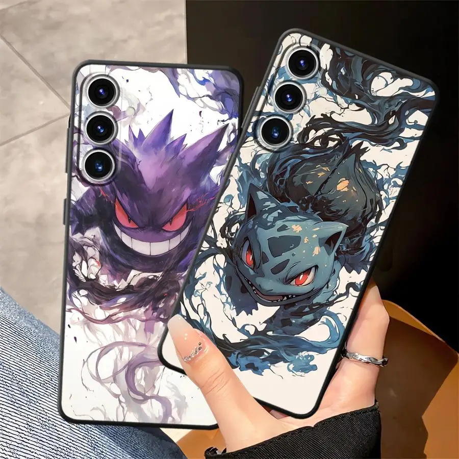 Funda trasera suave de Anime Pokemon g-gengar para Samsung Galaxy A22 A23 A12 A13 A16 A21s A72 A73 A14 A15 A33 A34 A51 A52