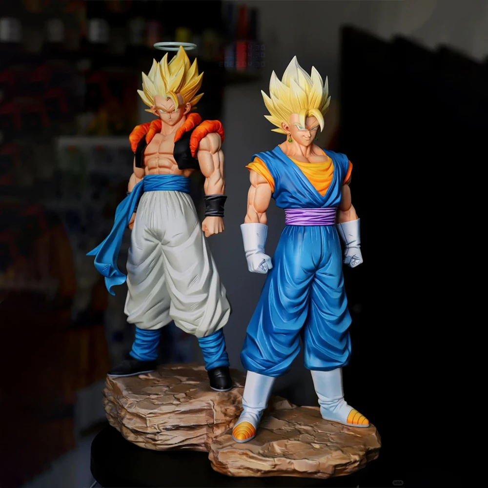 

New 30cm Jt Toys Gogeta Figure Vegetto Action Figures Dragon Ball Anime Model Collection Desk Decor Statue Model Decor Toys Gift