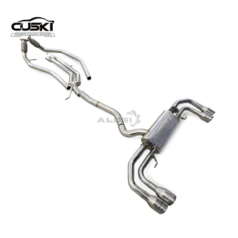 

Оснащен глушителем клапана, подходит для выхлопной системы Audi Q7 3.0T 2016-2020, аксессуары из нержавеющей стали.