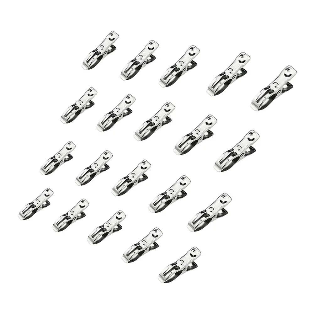 Stainless Steel Clips for Greenhouse For Netting and Protective Fabric Securing on Hoop Gable and Quonset Frames