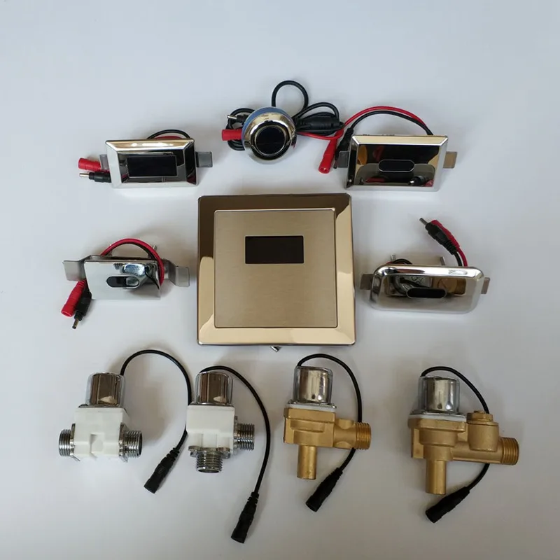 Urinal Sensor Accessories Automatic Concealed Solenoid Valve Toilet Flush Valve Battery Box