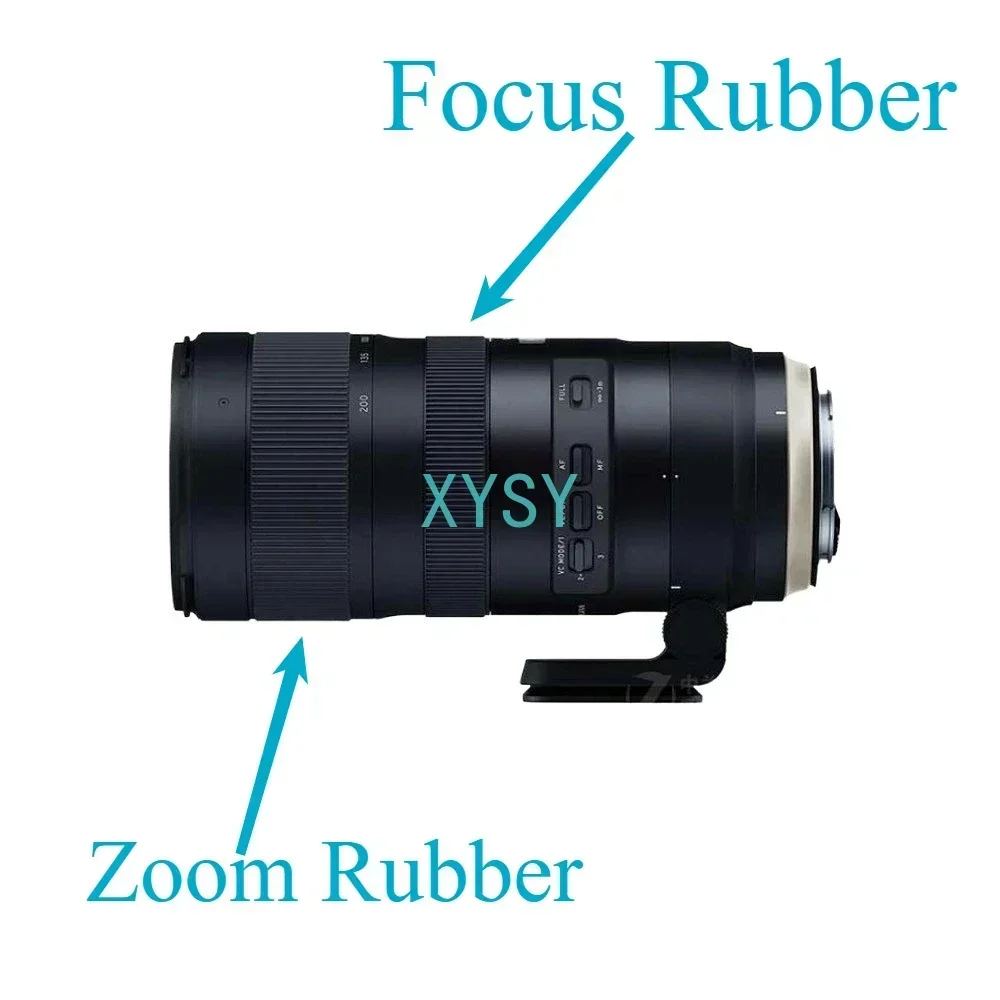 New 70-200 mm A025 Lens Zoom + Focus Rubber Ring for Tamron SP 70-200mm f/2.8 Di VC USD G2 Camera  Repair Part