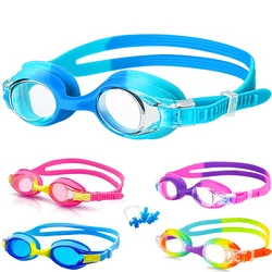 Swimming Goggles For Kids Youth Age 3-14 Years Old Anti-fog 100% UV Protection Clear Vision No Leaking Quick Adjustable Strap