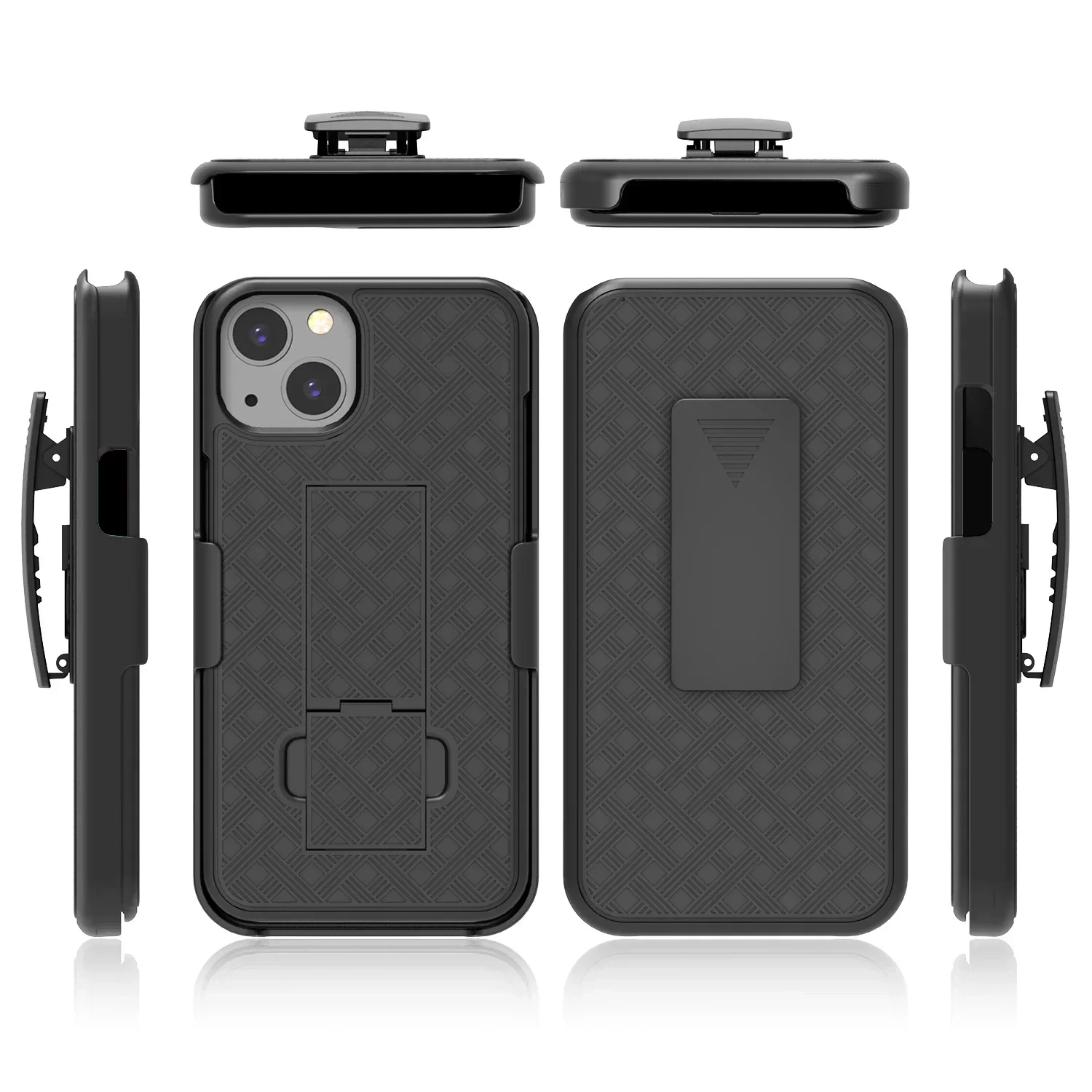 Waist BELT CLIP Case For IPhone 17 Air 15 14 13 12 Pro Cover for IPhone 16 pro max 13 12 Mini 11 Pro Max Back Cover