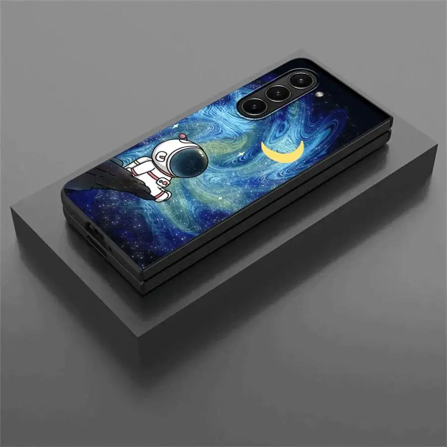 حافظة لهاتف سامسونج جالاكسي ZFold3 ZFold7 ZFold6 Z Fold 7 6 5 4 3 ZFold5 ZFold4 Star رائد الفضاء