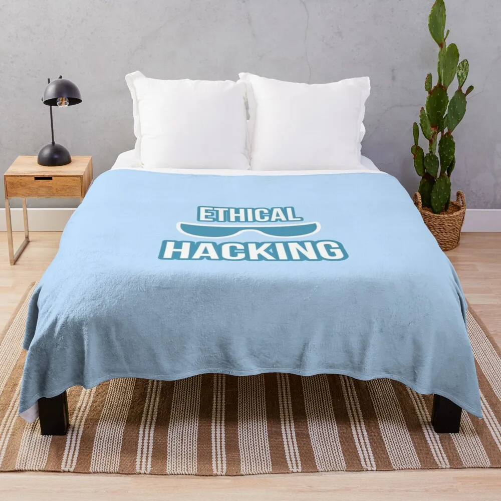 

Ethical Hacking Throw Blanket Sofa Quilt Shaggy manga Blankets