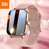 Xiaomi Call Smart Watch Custom Dial Smartwatch For Android IOS Waterproof Bluetooth Music Watches Full Touch Bracelet Clock