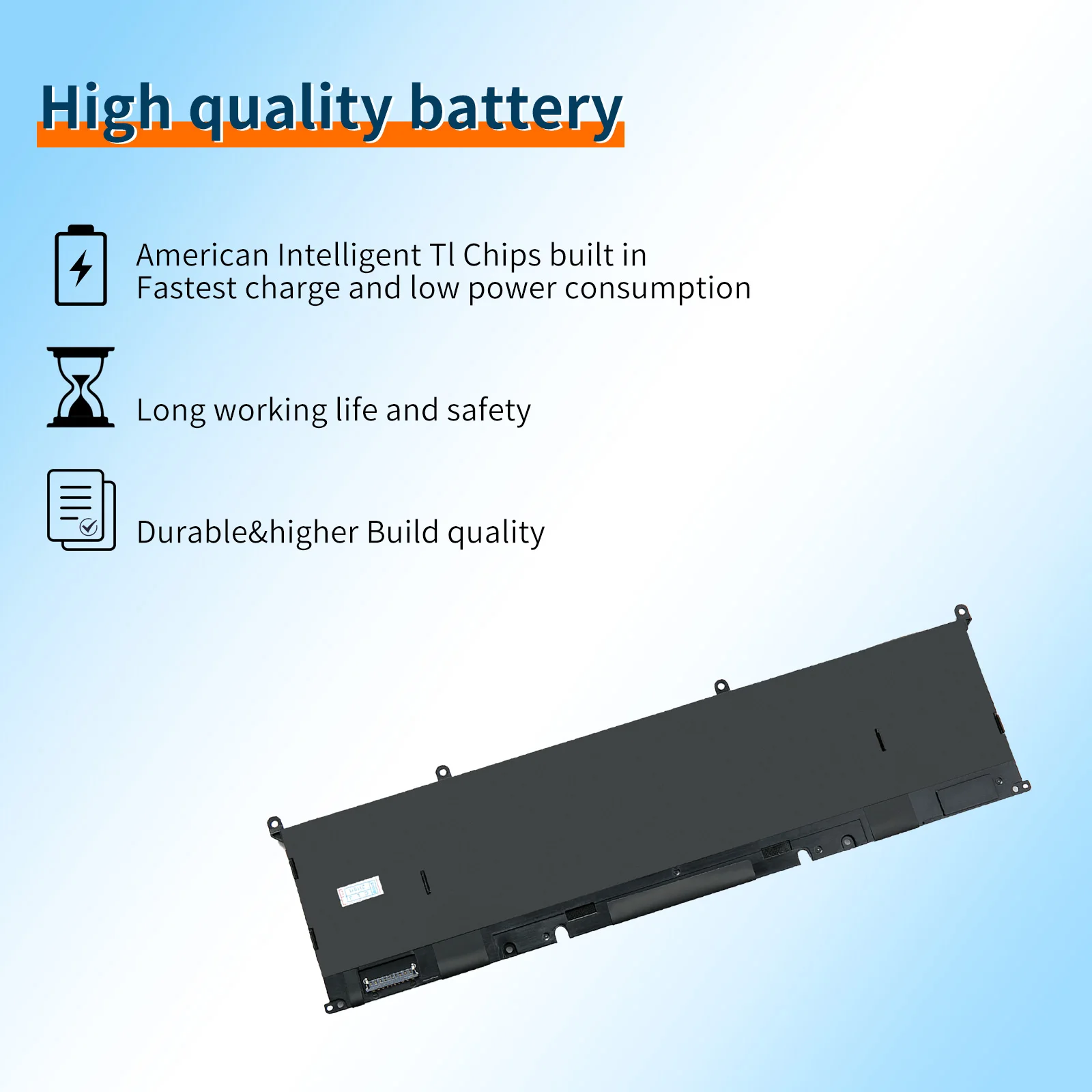 BVBH 69KF2 Battery for DELL XPS 15 9500 9510 9520 9530 Precision 5550 5560 G15 5510 5511 5520 5515 5521 G7 15 7500 P91F P87F