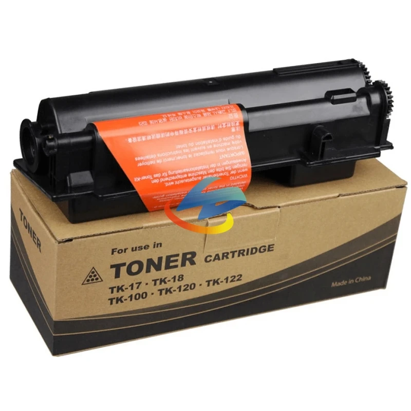 1PCS TK-17 18 100 Toner Cartridge Compatible for Kyocera FS1020D 1018MFP 1118MFP KM1500 TK17 TK18 TK100 Refill Toner BK/220g