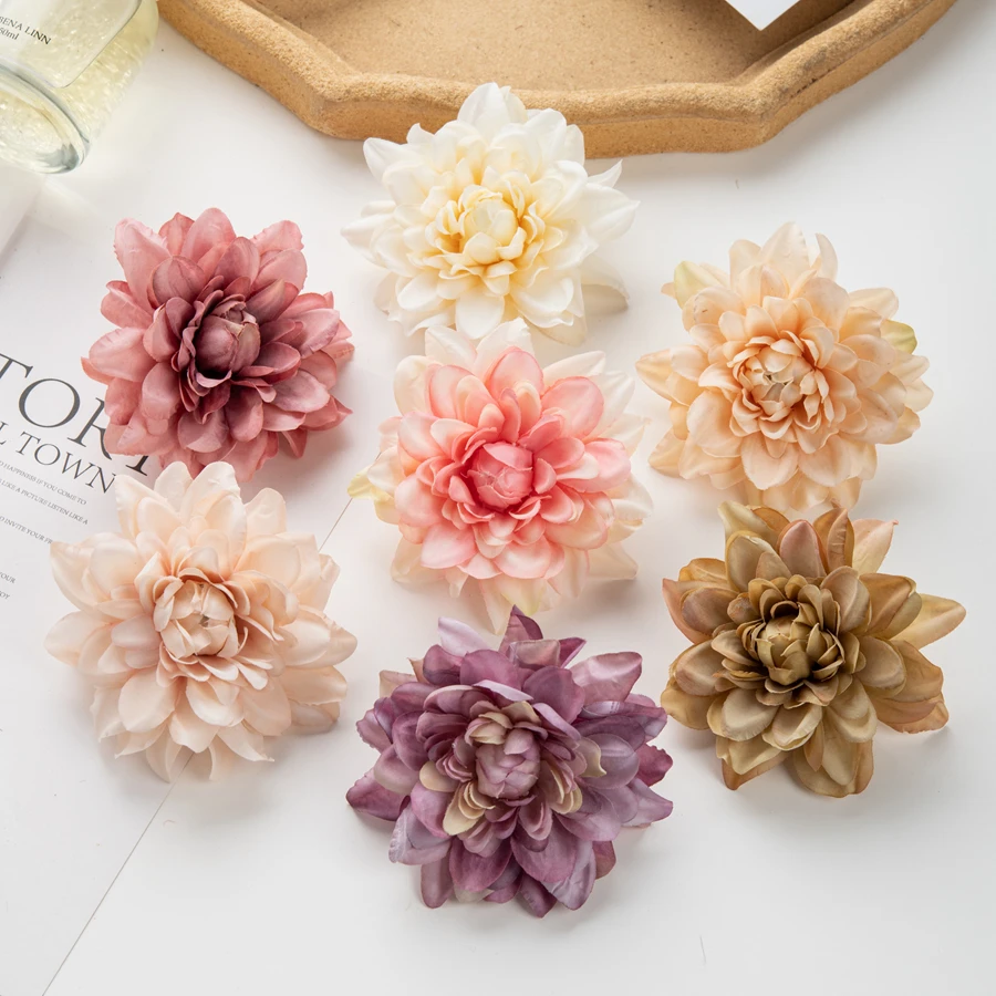 Günstige künstliche Seidenblume Chrysantheme DIY Geschenk Hochzeit Festival Party Heim Vase Outdoor Garten Bogen Deko Weihnachtskranz – Detail 1