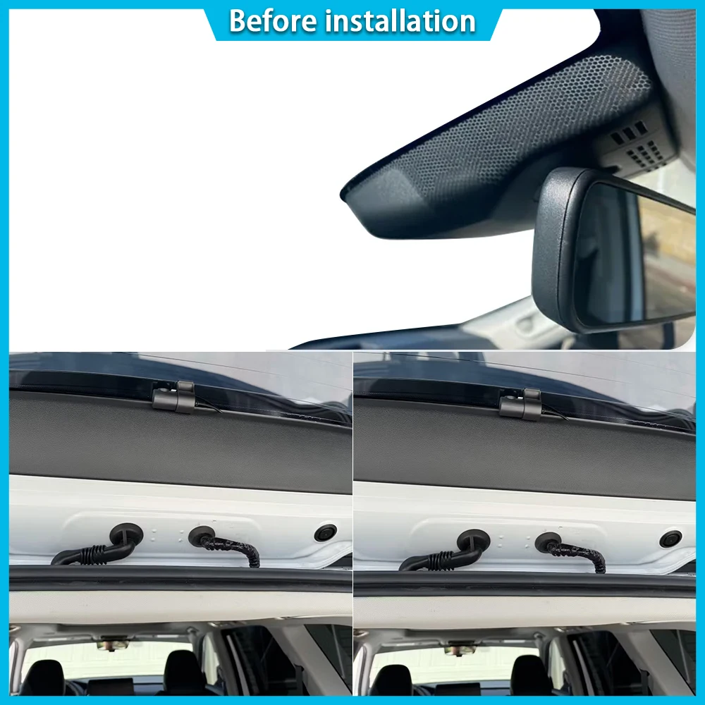 for Toyota Grand Highlander 2023 2024 2025 2026 4K DVR Dash Cam Car Camera 2160P Lens 24h Monitor Video Recorder Recording