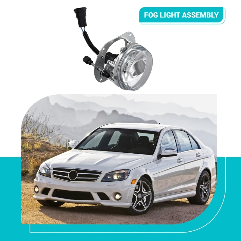 Fog Lights Driving Lamp For Mercedes-Benz W204 C300 C280 C350 W216 R230 W164 W251 ML320 CL550 AMG