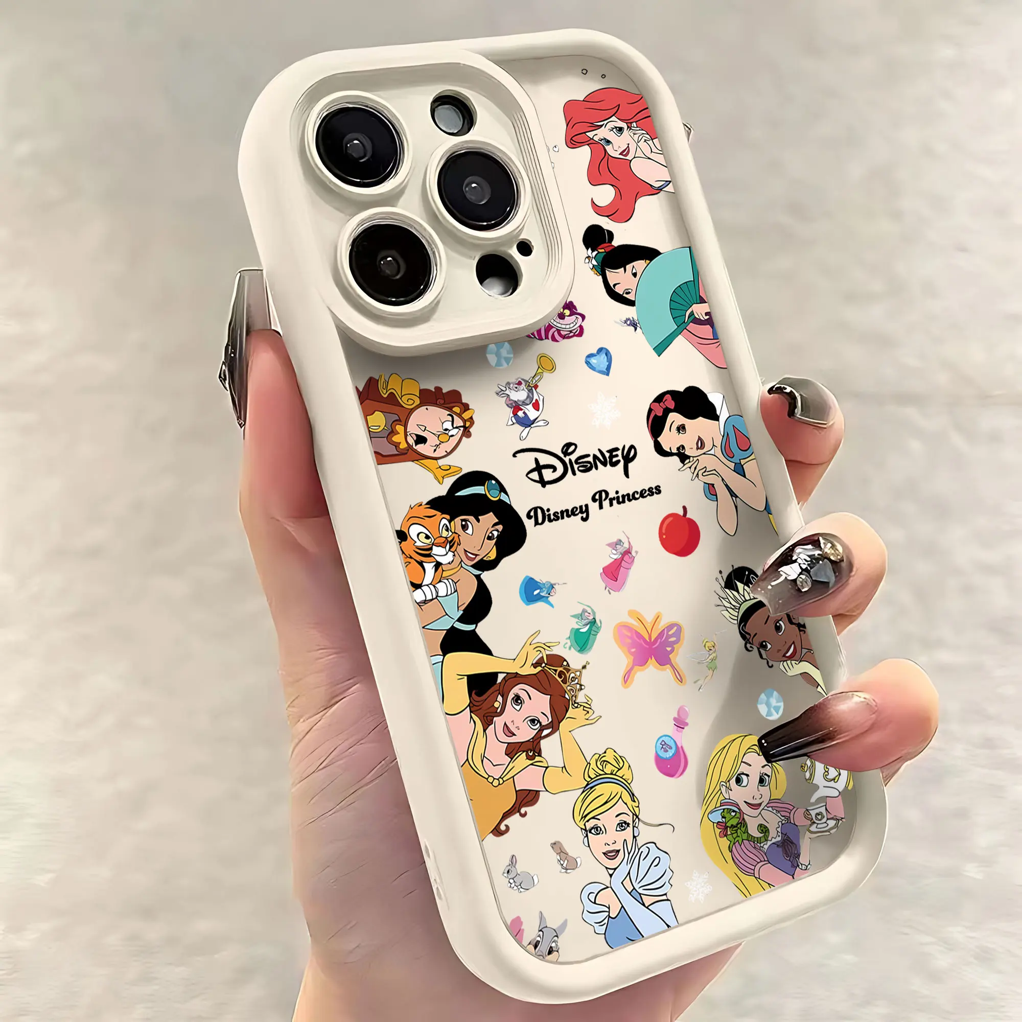 Etui na telefon Disneys Hot Princess Witch do Xiaomi Redmi 9A 9C 10 10C 12 12C K30 K40 K50 Note 10 11 12 13 Pro 5G Cover