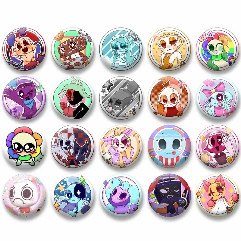 

Cute Game Icons Pins Cartoon Character Enamel Brooch Backpack Clothing Jewelry Badge Accessories Gifts for Friend