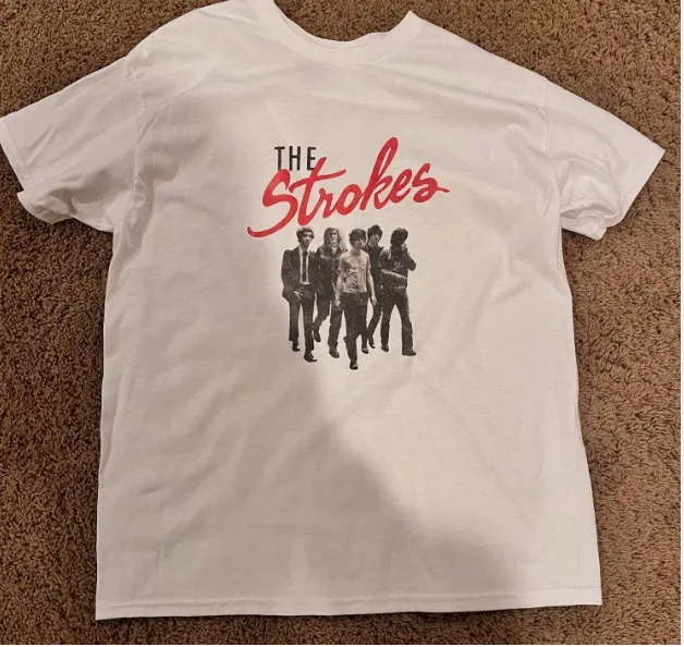 

The Strokes Band T Shirt, signed new, Gift For Fan,Shirt art,dad gift, Mom Gift[