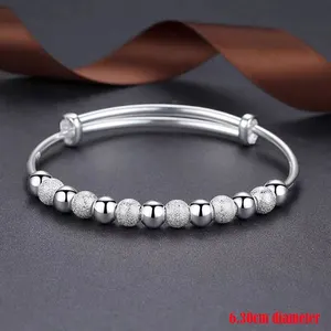 925 silver bracelets with charms for women, luxury accounts, adjustable bracelets, fashion jewelry, wedding party, cute 8 Main Sales Silver Bracelet - №8