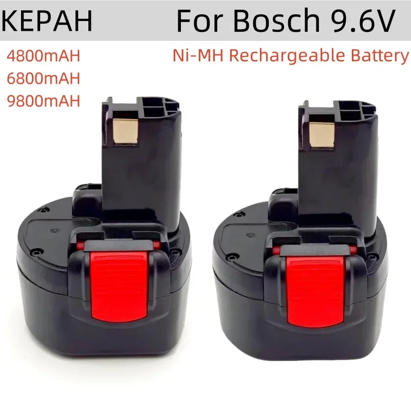 SC New BAT048 for Bosch 9.6V 12800mAh Ni-CD Rechargeable Battery Power Tools Battery for Bosch PSR 960 BH984 BAT048 BAT119