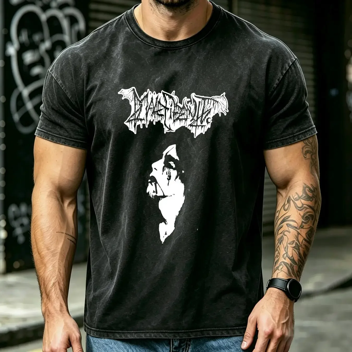 washed T Shirt Vintage Maleficentt XL Drowning The Light Judas Iscariot Sargeist vintage Washed Comfortable Casual fashion Soft