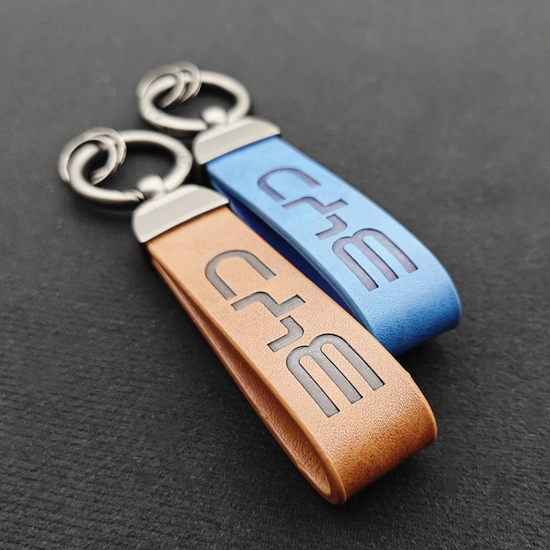 2025 سلسلة مفاتيح جلدية فاخرة للسيارة شعار BYD حلقات المفاتيح أفضل هدية لـ BYD ATTO 3 SEAL U DOLPHIN U8 U9 HAN TANG اكسسوارات السيارات