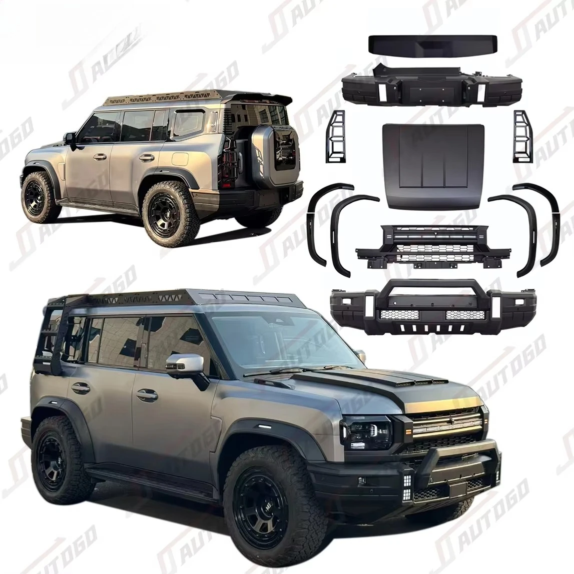 

Mars Explorer Off Road Upgrade Body Kit Auto Modification Retrofit forChery Jetour T2 2023 2024 2025 Exterior Tuning Accessories