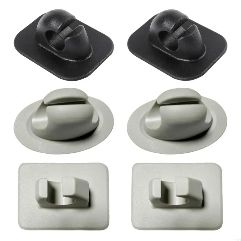 

N58B 2Pcs Kayak Paddles Fixing Buckle Plastic Boats Paddles Buckle Replacement Paddle Holder Clips Universal Rowing Accessory