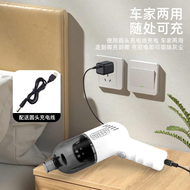 K20 국경 간 휴대용 무선 진공 청소기 자동차 고출력 진공 청소기 컴퓨터 키보드 데스크탑 청소