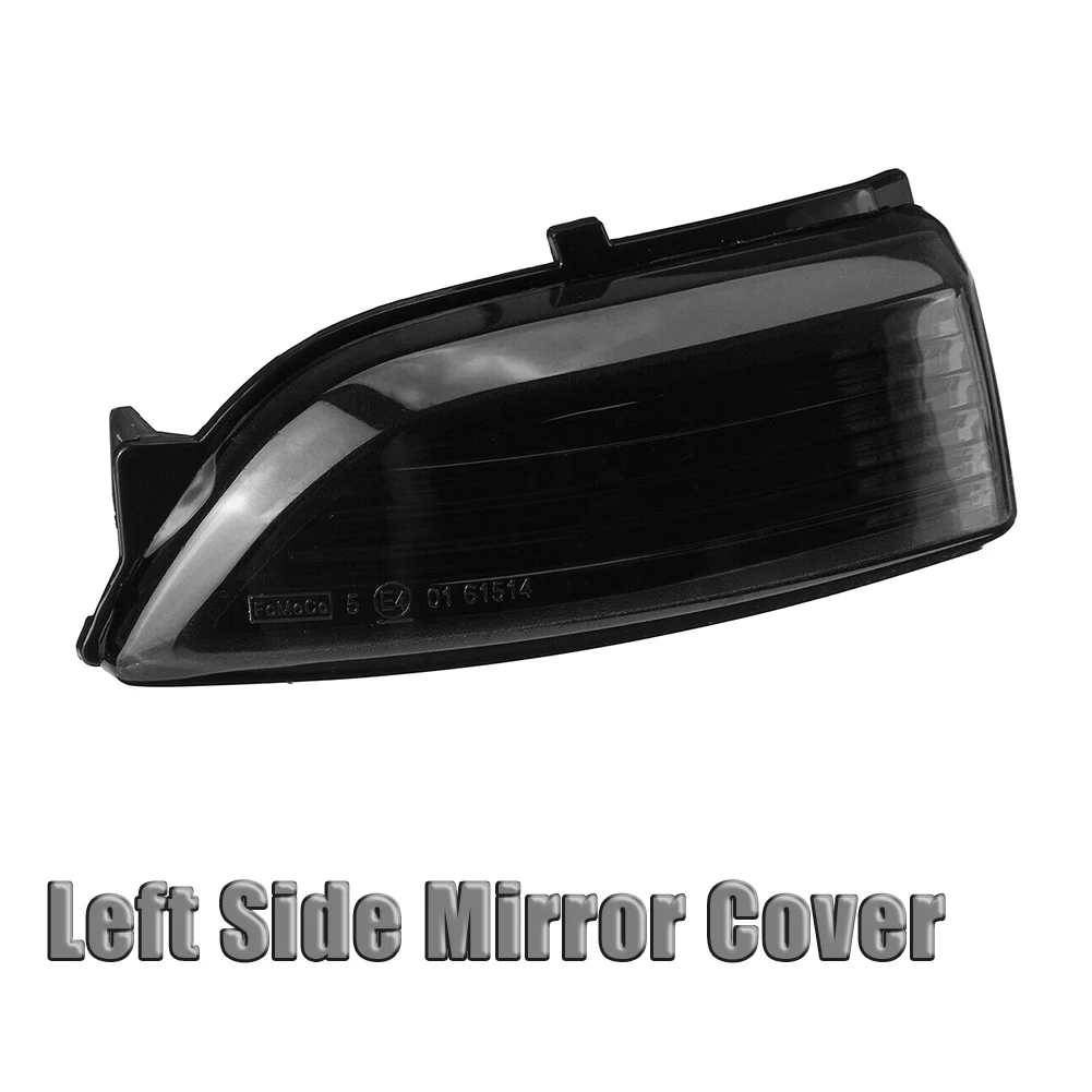 Left Smoked Lens Side Mirror Turn Signal Light Cover Shell Indicator Lamp Housing for Ford Ranger Everest 2012-2020