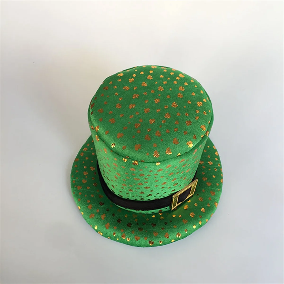 Green Topper cappello da giorno di san patrizio cappello a cilindro verde Fun Leprechaun cappelli uomo donna Costume adulto Cosplay Party Decor