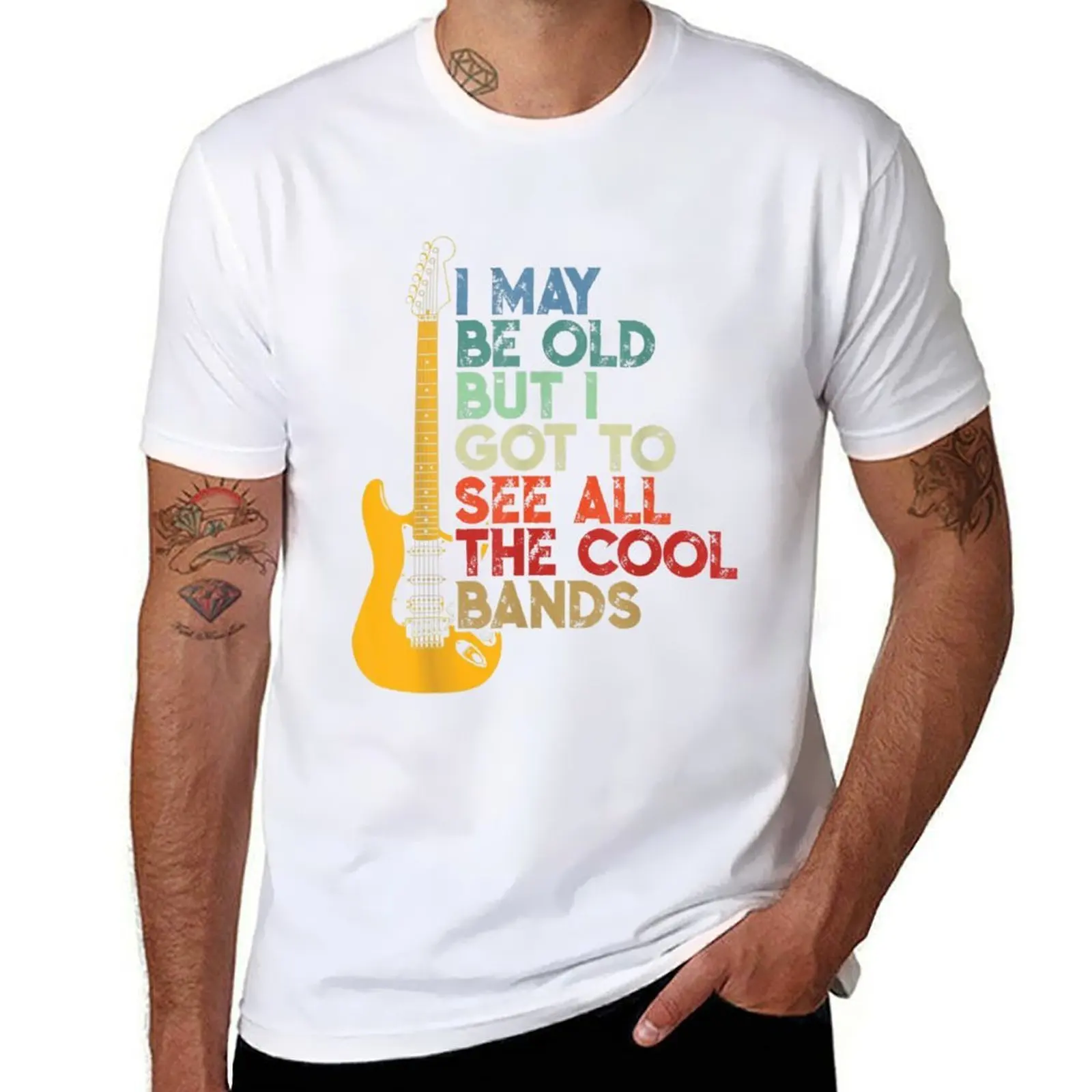 

See I But Got The Music Old for May Cool Bands, All Lover Cool Be To I T-Shirt Plus Size Gym Sports T-Shirt