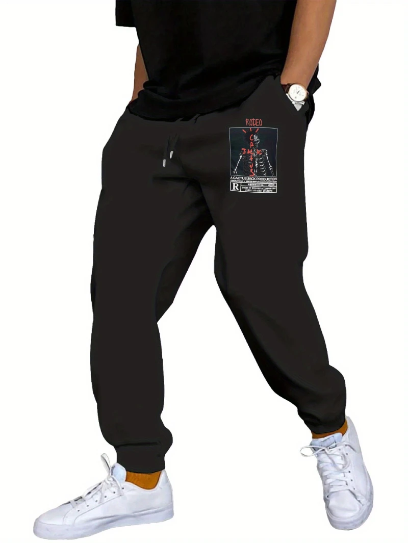 

2025 Autumn and Winter Mens Casual Sports Sweatpants New Casual Breathable Ankle High-end Luxury Is for Both Men and Women Y2k