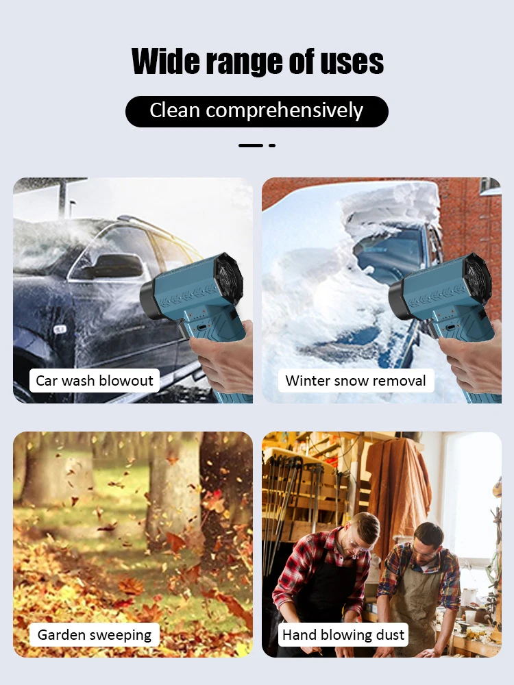 250000   RPM Handheld Bürstenloser Motor 3. Generation Violent Blower Mini Turbo Jet Fan Windgeschwindigkeit 70 m/s industrieller Kanalventilator