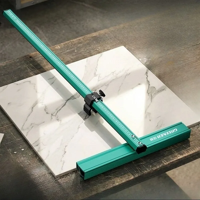 Hand Tile Cutter T-shaped Glass Push Knife Double Row Wheel Sintered Stone Pushing Knifes Replaceable Blade Glasses Knifes