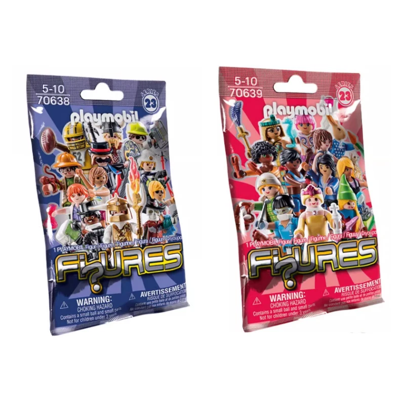 

Playmobil World фигурка кукла для мальчиков и девочек игрушка S23 глухая коробка слепая сумка кукла