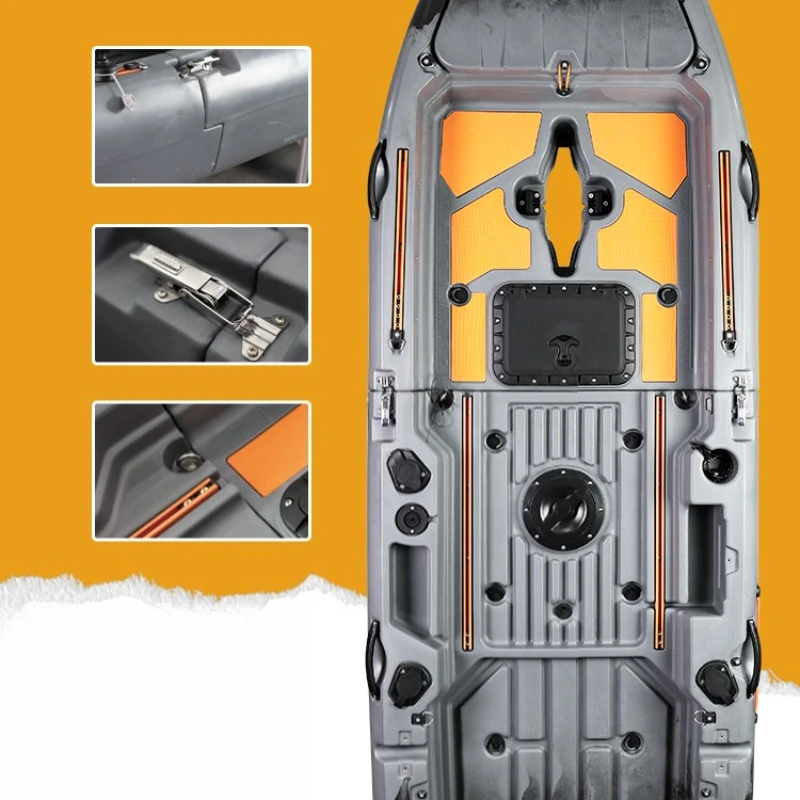 

Splicing Kayakluya Boat Ultra Stable Single Double Kayak Fishing Boat