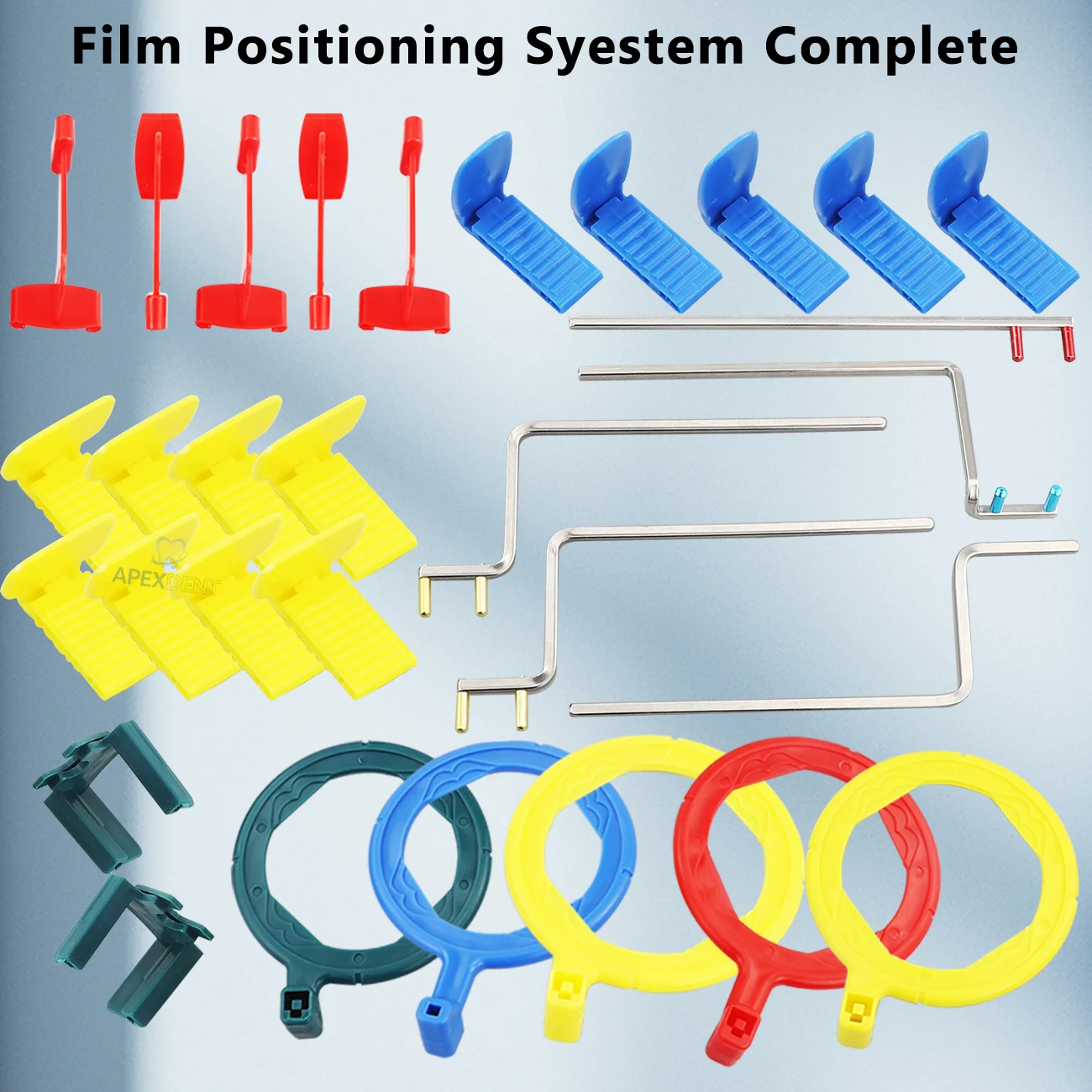 Dental X-Ray Film Positioner Dentist Lab Film X Ray Position Kit Positioner Holder Locator Dentistry Instrument