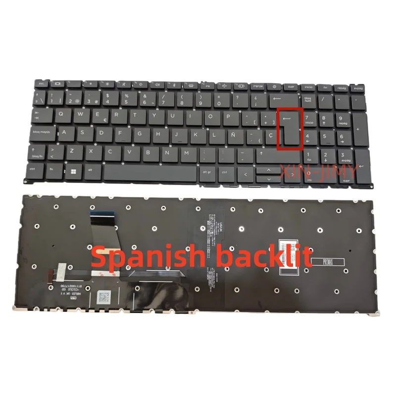 

Испанская клавиатура для ноутбука с подсветкой для HP EliteBook 865 860 G9 860 G10