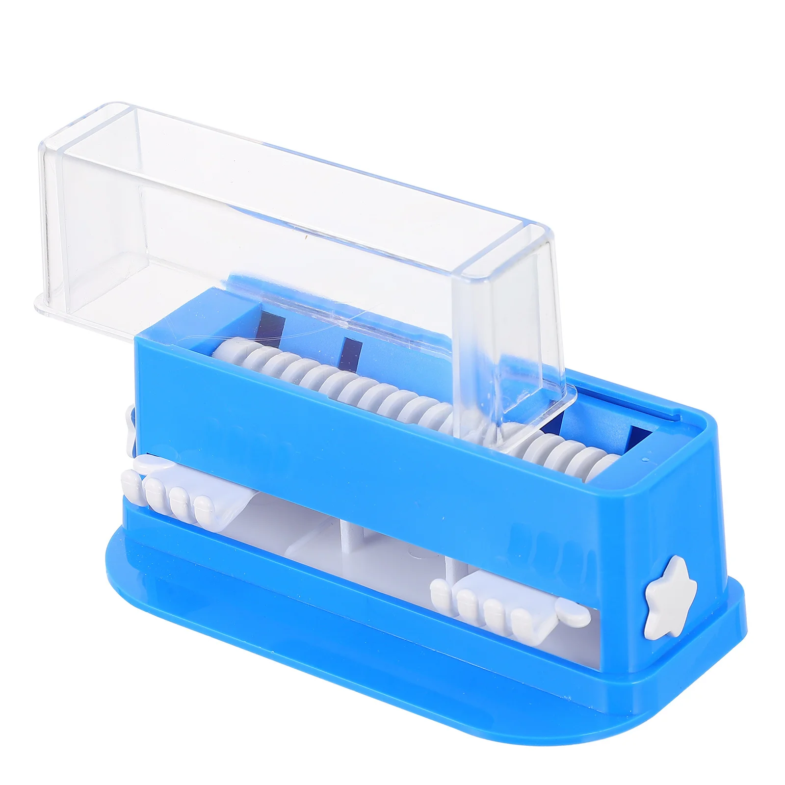 

Toothpick Storage Container Transparent Cotton Swab Holder Bathroom Organizer Countertop Dispenser For Nail