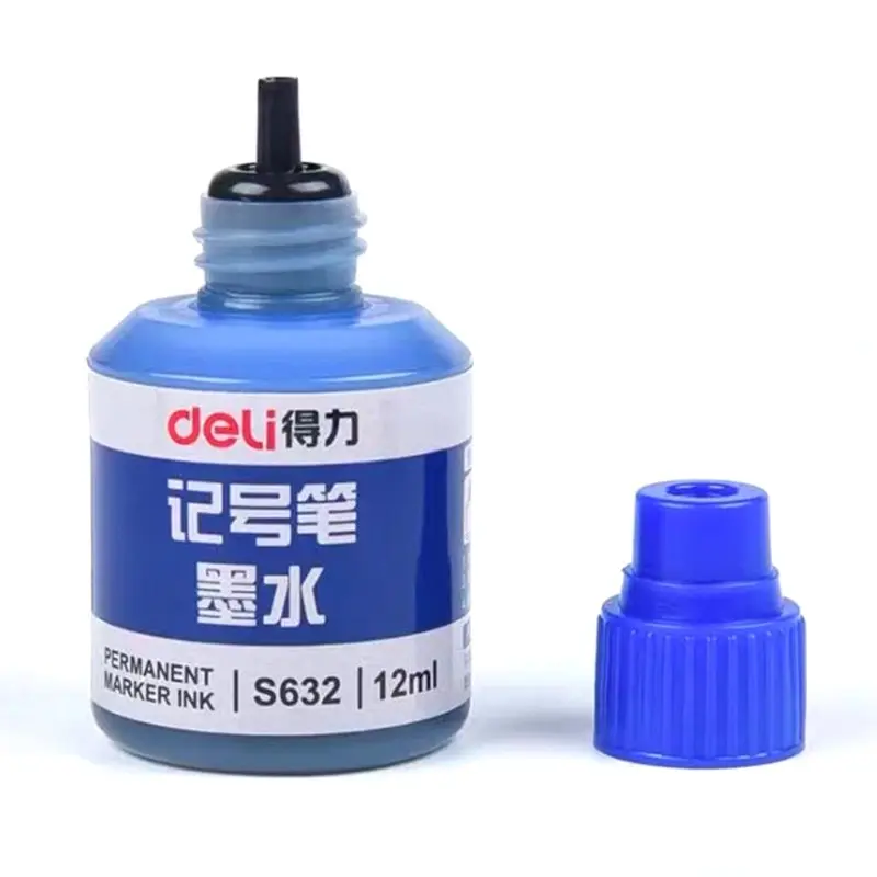 12ml Waterproof Instantly Dry Graffiti Paint Pen Oil Ink Refill For Marker Pens  Marking Ink