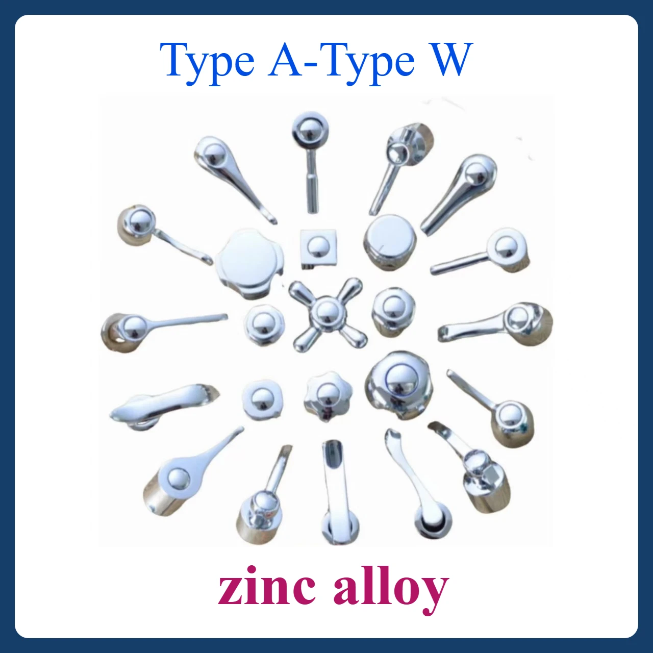 

Faucet handle switch accessory triangular valve small outlet wash basin single cold quick-opening valve core handwheel silver