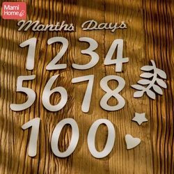 Baby Wooden Milestone Cards Memorial Monthly Newborn Number Fotografia Props Acessórios para Nascimento Infantil Gift Souvenir Set