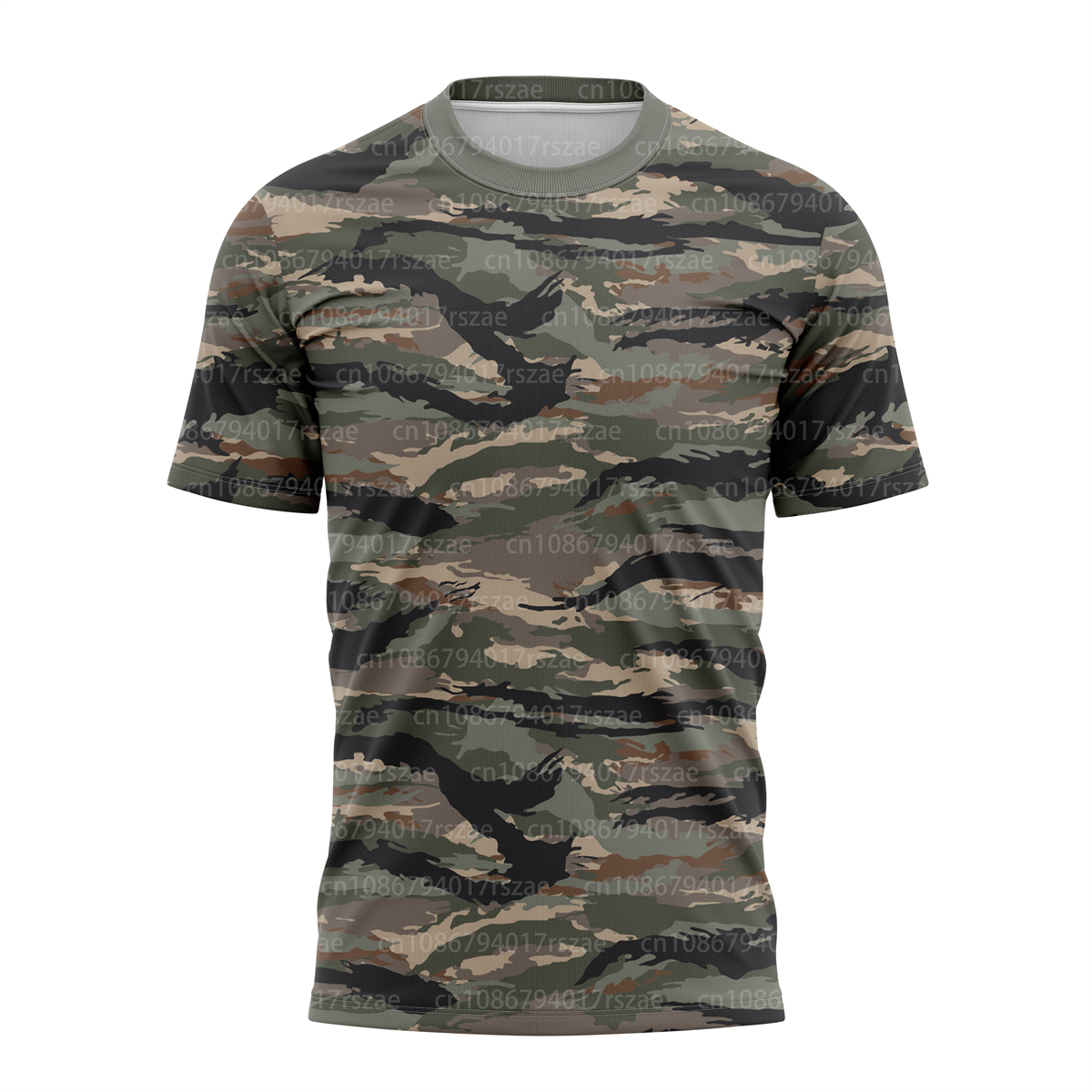  Men Casual Short Sleeve Tactical Military T Shirts Outdoor Camouflage Quick Dry Mesh Breathable Tees Fashion Camo Male Clothing 