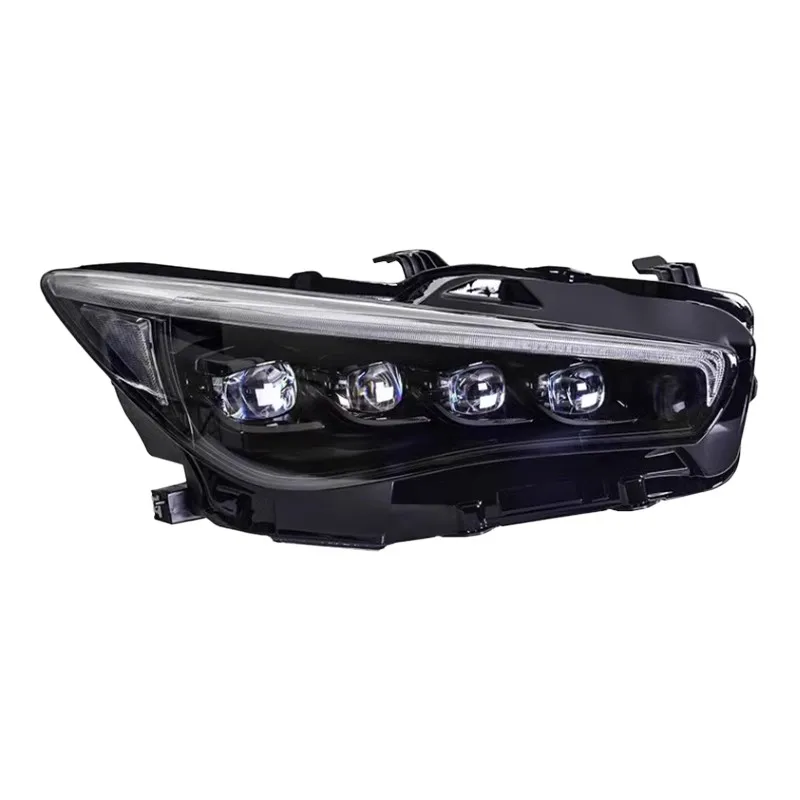 

Автомобильная фара в сборе для Infiniti Q50L 2015-2022, модифицированная светодиодная матрица дневных ходовых огней, передняя лампа, указатель поворота