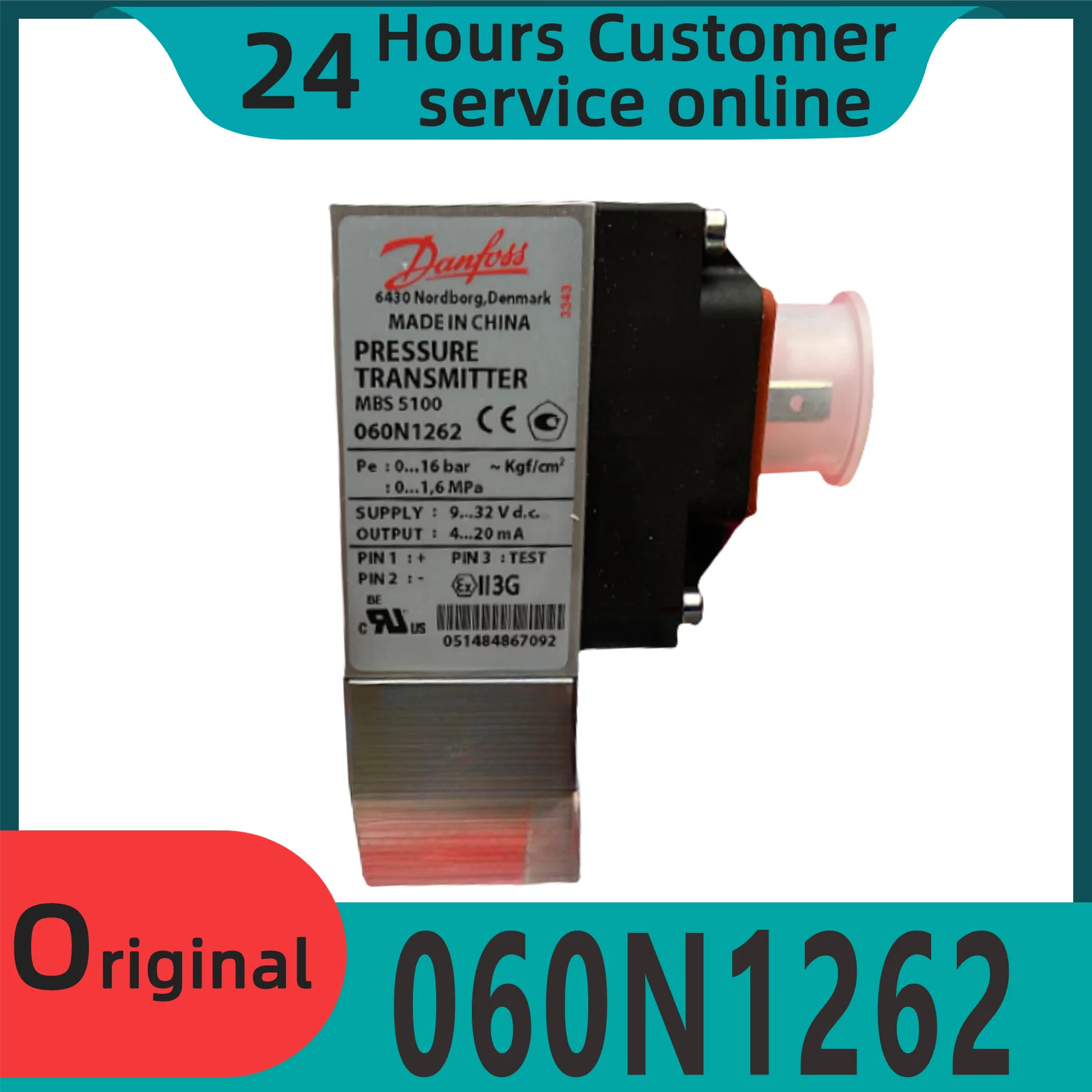 

Brand new original 060N1262 060N1063 060N1064 060N1065 pressure transmitter