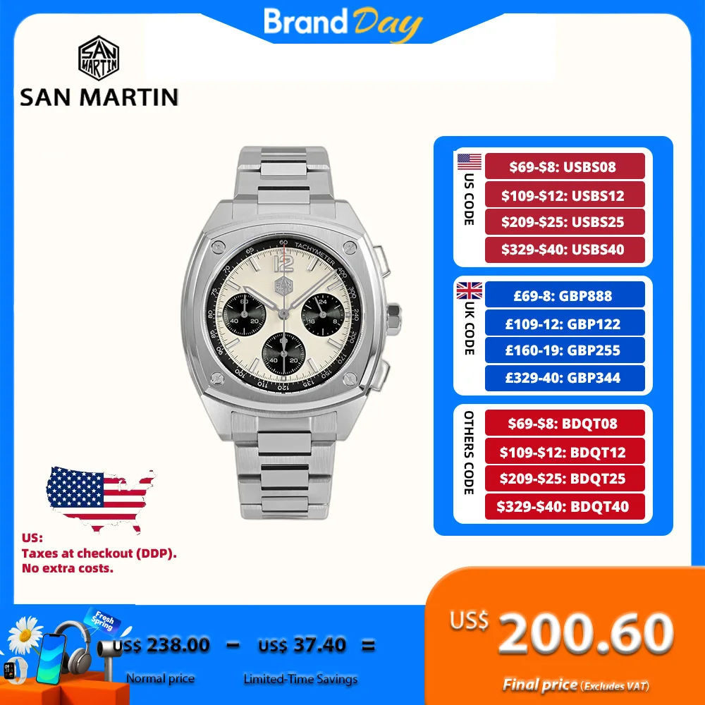 San Martin 39.5Mm V…