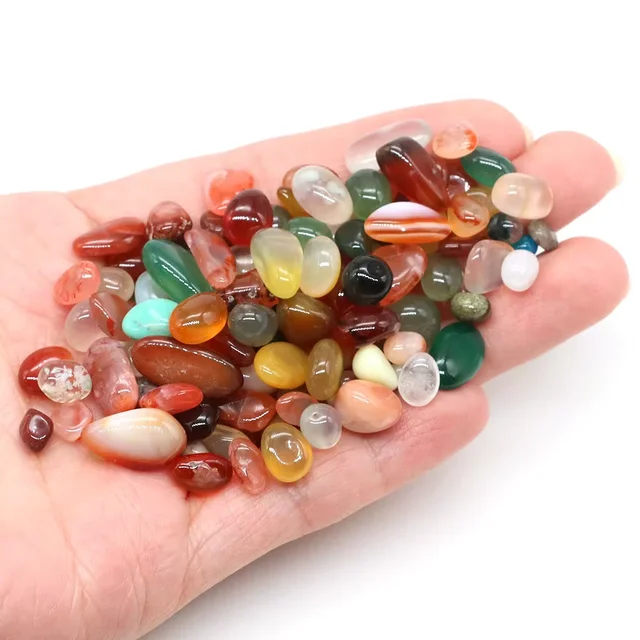 Natural Stones Gravel Crystals Chip Quartz Minerals Reiki Healing Tumbled Agate Specimen Gemstones Fish Tank Home Aquarium Decor 5